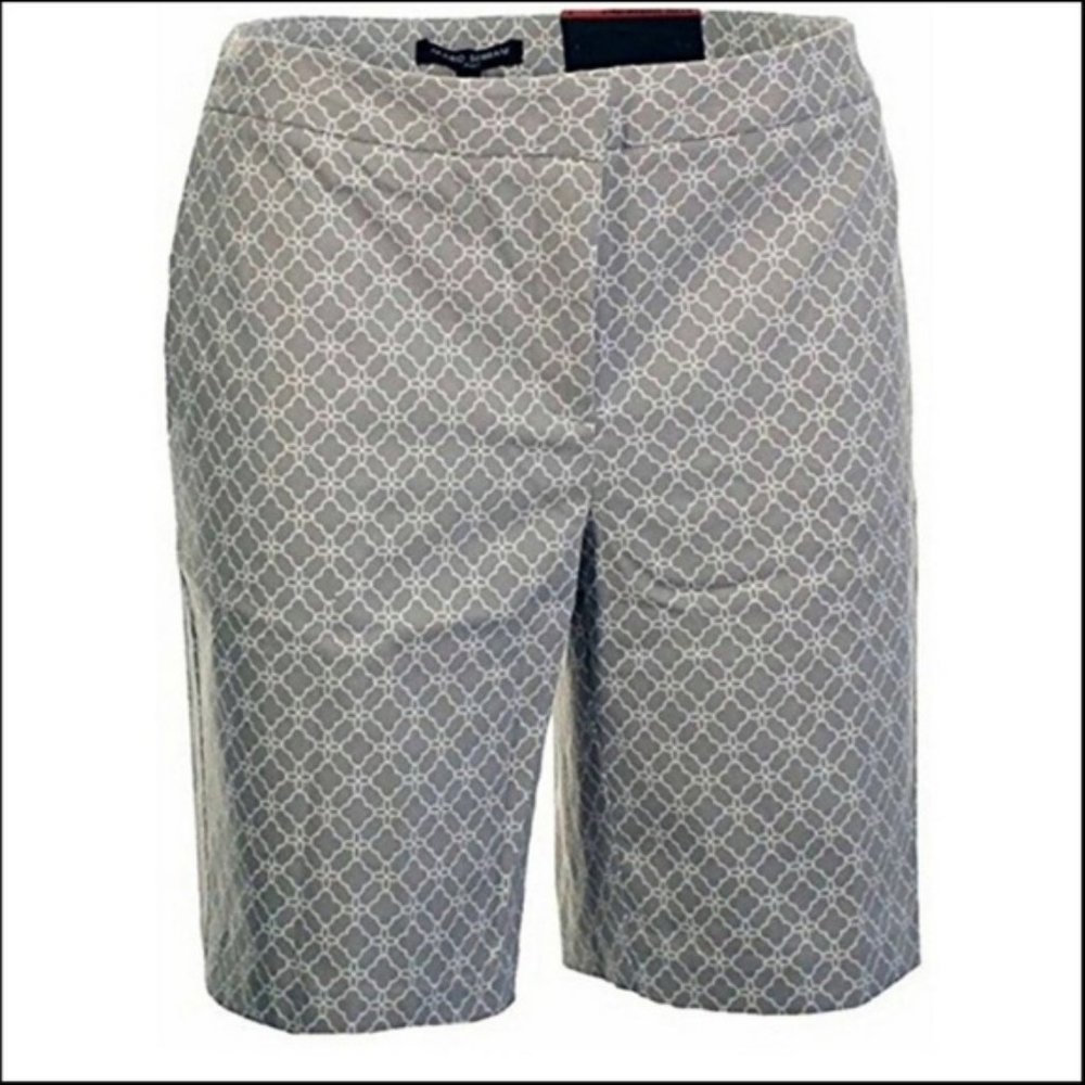 ❤️Mario Serrani Italy Short has Comfort stretch Fabric Tummy control Inseam9